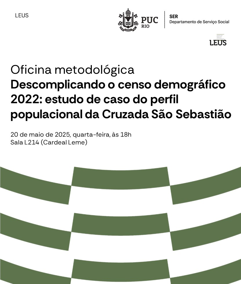 Descomplicando o censo demográfico 2022: perfil populacional da Cruzada São Sebastião