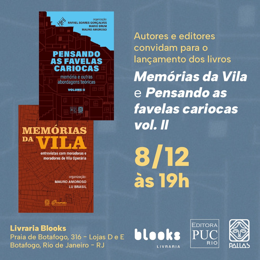 II Volume da coletânea "Pensando as favelas cariocas"