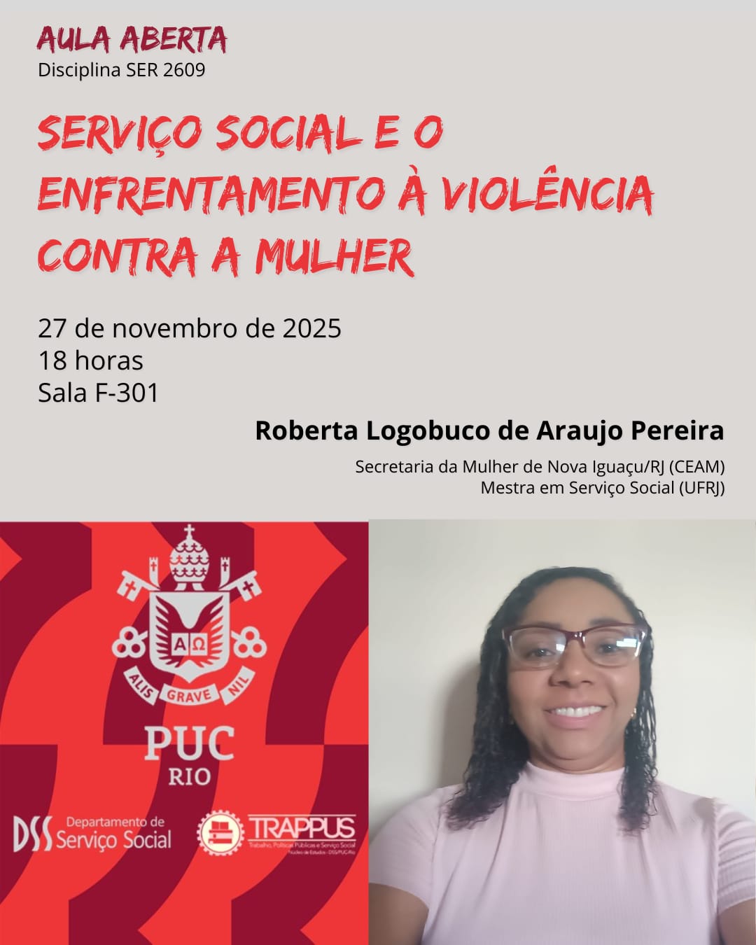 “Serviço Social e o enfrentamento a violência contra a Mulher