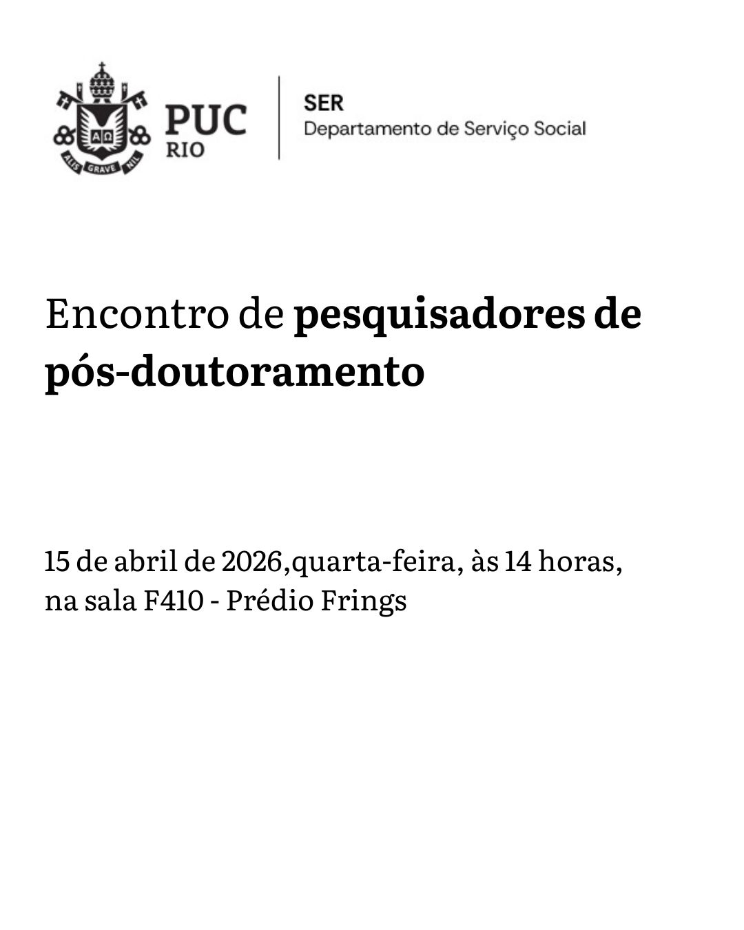 encontro pos doutoramento