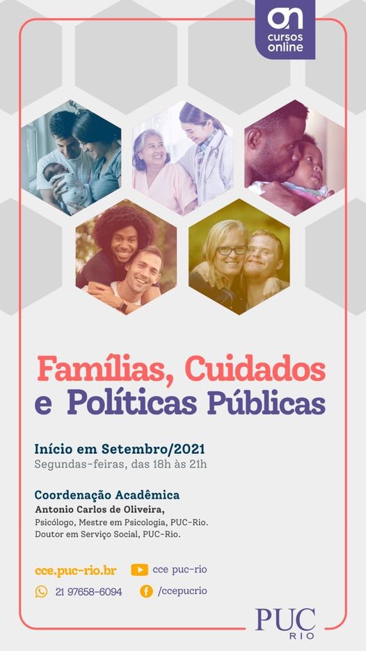 Curso de Extensão: Abordagens com crianças e famílias em situação de vulnerabilidade social