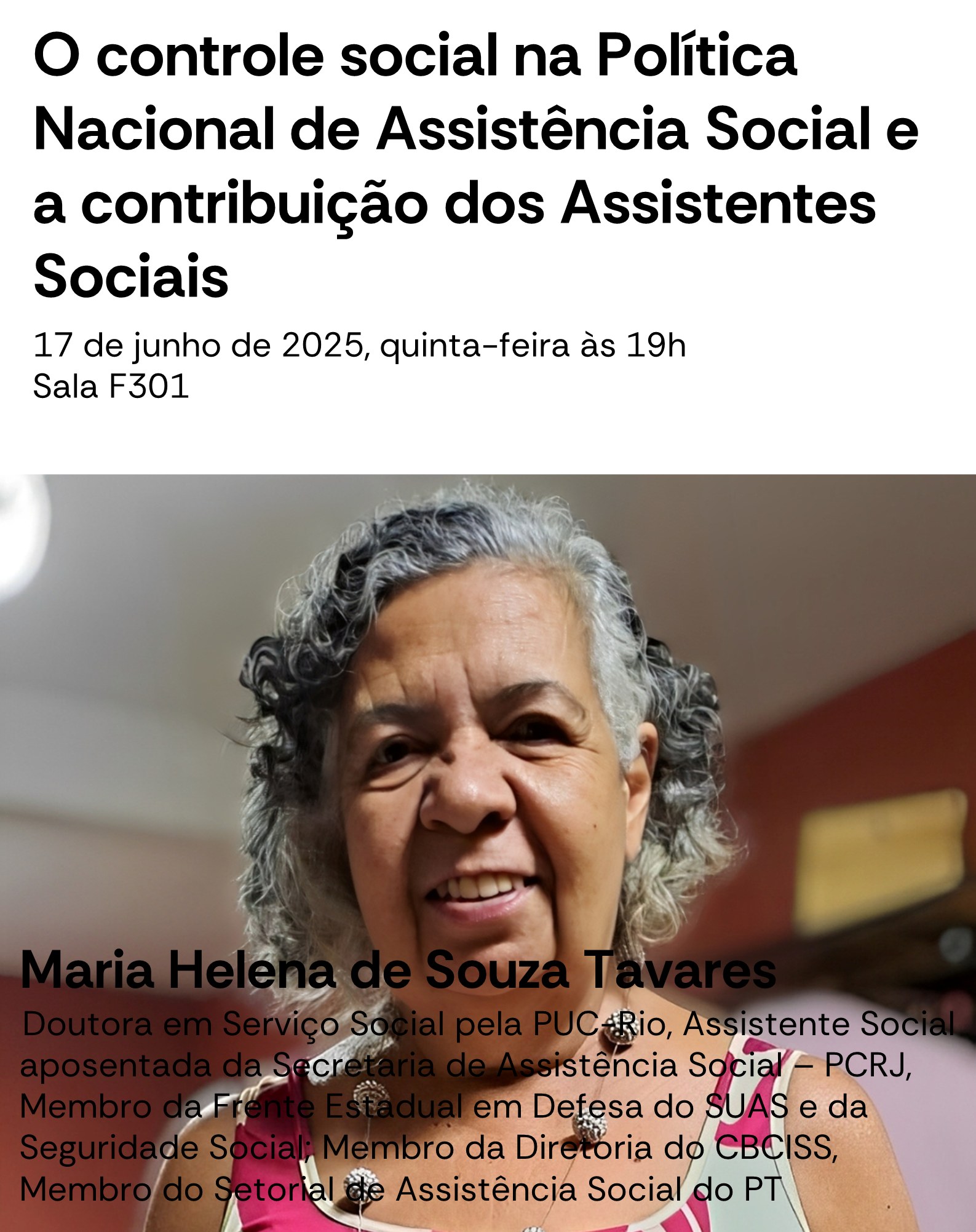 O controle social na Política Nacional de Assistência Social